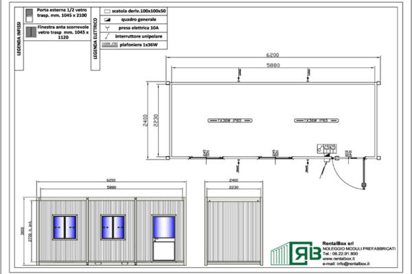 disegno 6,20 m vuoto-rentalbox